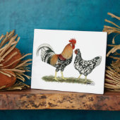 Isländische Hühner Fotoplatte (Seite)