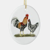 Isländische Hühner Keramik Ornament (Rechts)