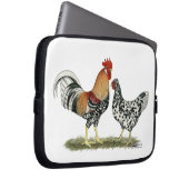 Isländische Hühner Laptopschutzhülle (Vorne Rechts)