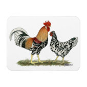 Isländische Hühner Magnet (Horizontal)