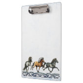 Isländische in Gait Klemmbrett (Links)