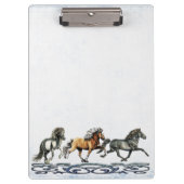 Isländische in Gait Klemmbrett (Vorderseite)