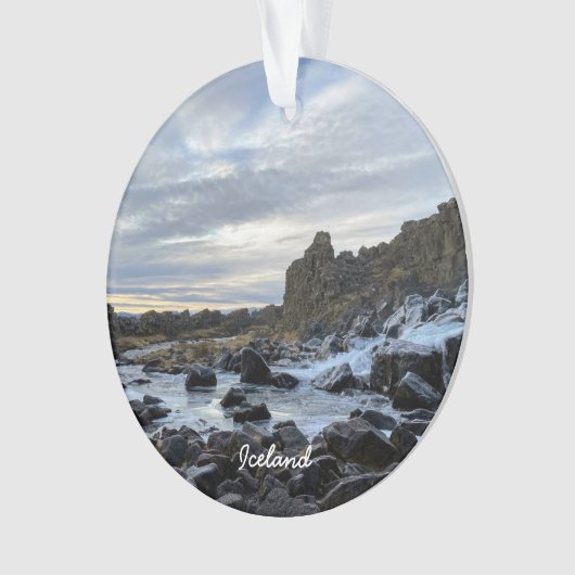 Isländische Keramik Ornament (Vorderseite)