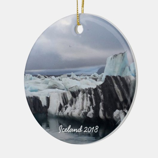 Isländische Keramikverzierung Keramik Ornament (Links)