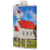 Isländische Kirche Flachmann (Links)