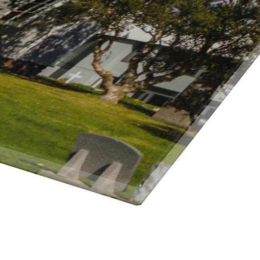 Isländische Kirche Schneidebrett (Ecke)