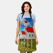 Isländische Kirche Schürze (Getragen)