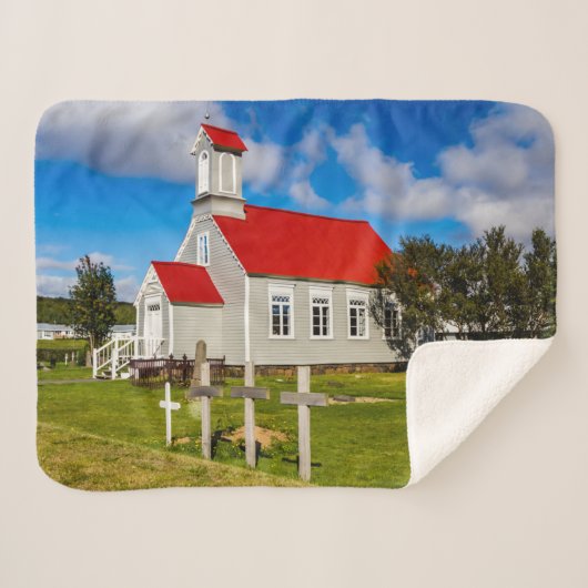 Isländische Kirche Sherpadecke (Vorderseite (Horizontal))