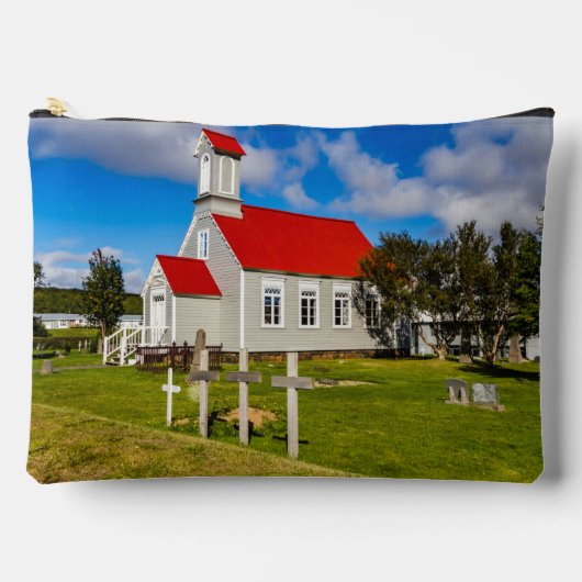Isländische Kirche Zubehörtasche (Vorderseite)