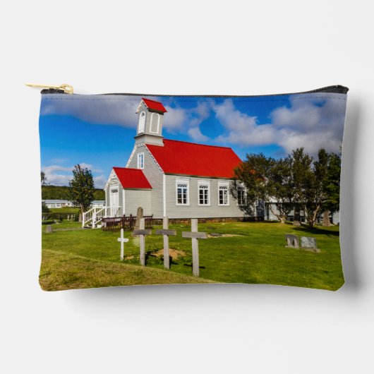 Isländische Kirche Zubehörtasche (Vorderseite)