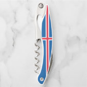 Isländische Korkenschraube Kellnermesser (Vorderseite)