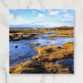 Isländische Landschaft - Geschenkanhänger (Vorderseite)