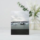 Isländische Landschaft - Jökulsárlón Glacier Postkarte (Stehend Vorderseite)