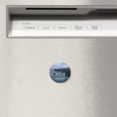 Isländische Landschaft Magnet (In Situ (Geschirrspüler))