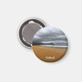 Isländische Landschaft Magnet (Vorderseite/Rückseite)