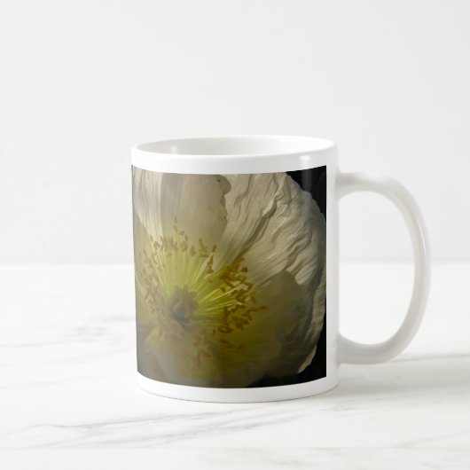Isländische Mohnblume - Tasse (Rechts)