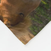 Isländische Pferde Graze Fleecedecke (Ecke)