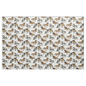 Isländische Pferde in Bewegung Stoff (Fat Quarter (45,7 x 55,9 cm))
