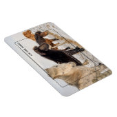 Isländische Pferde Magnet (Rechte Seite)