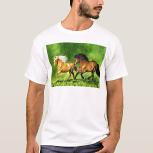 Isländische Pferde namens Dream Team T-Shirt