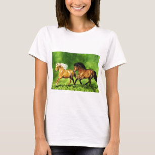 Isländische Pferde namens Dream Team T-Shirt