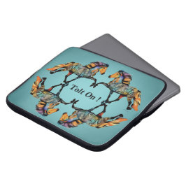 Isländische Pferde Pop Art ~ Tolt On ! Laptopschutzhülle