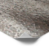 isländische Pferde Portrait Poster Print (Ecke)