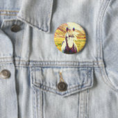 Isländische Pferdekunst Button (Beispiel)