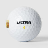 Isländische Pferdekunst Golfball (Logo)