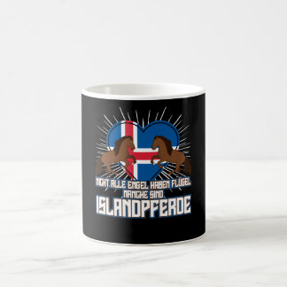 Isländische Pferdereiten Kaffeetasse