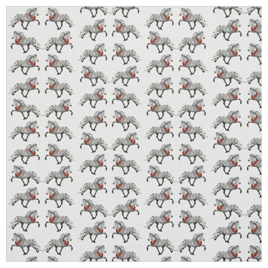 Isländische Pferdeweihe Stoff (Muster)