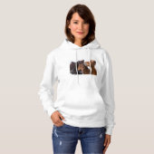 Isländische Pferdfreunde, Island Hoodie (Vorne ganz)