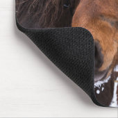 Isländische Pferdfreunde, Island Mousepad (Ecke)