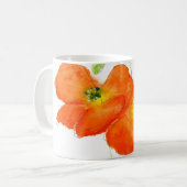 Isländische Poppies-Tasse Kaffeetasse (Vorderseite Links)
