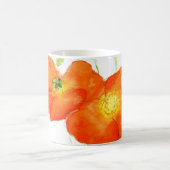 Isländische Poppies-Tasse Kaffeetasse (Mittel)