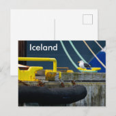 isländische Postkarte (Vorne/Hinten)