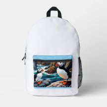 Isländische Puffins BackPack