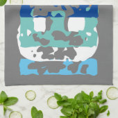 Isländische Teetuch Geschirrtuch (Gefaltet)