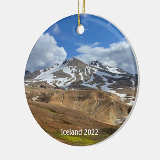 isländische Verzierung Keramik Ornament (Links)