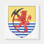 Isländische Wappen 1262 AD Magnet (Vorne)