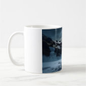 Isländische Wasserlandschaft Kaffeetasse (Links)