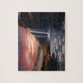 Isländische Wasserlandschaft Puzzle (Vertikal)