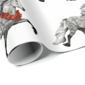 Isländische Weihnachten Geschenkpapier (Rolleneckpunkt)