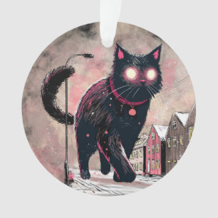 Isländische Weihnachts-Weihnachtskatze Ornament