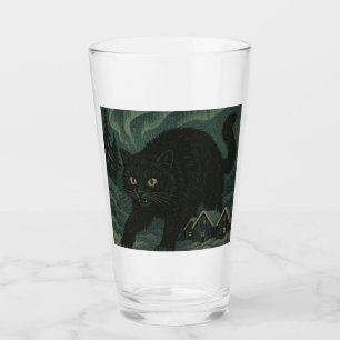 Isländische Weihnachts-Yule-Katze Glas