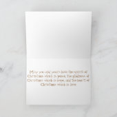 Isländische Weihnachtskarte Feiertagskarte (Innenseite)