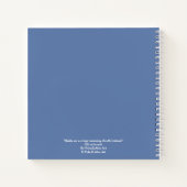 Isländische Winterkunst von Pola.B.Alex Notizblock (Rückseite)