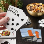 Isländischer Leuchtturm - Spielkarten (In Situ)