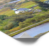 Isländischer Nationalpark Panorama Poster (Ecke)