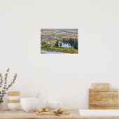 Isländischer Nationalpark Panorama Poster (Küche)
